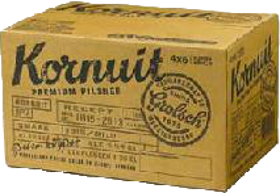 Grolsch Kornuit doos met 24 flesjes à  0.30 liter